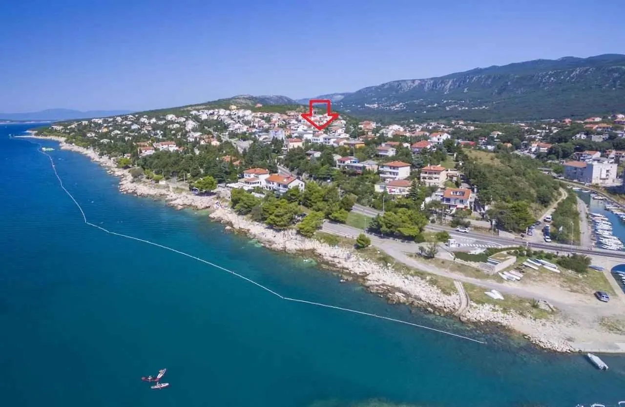 Katica Nv - Apartment 6 Pax With Balcony Novi Vinodolski 0*,